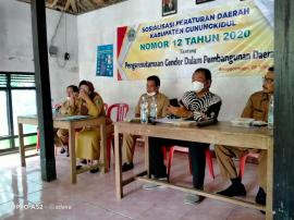 Sosialisasi Perda No. 12 Tahun 2020 Tentang Pengarusutamaan Gender Dalam Pembangunan Daerah 
