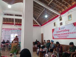 Penilaian lomba pengagungan HUT RI ke 81 di padukuhan Belang Guyub 