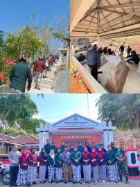Ziarah ke Makam Lurah Terdahulu, Bentuk Penghormatan dalam Rangka HUT Kalurahan Bohol ke-108