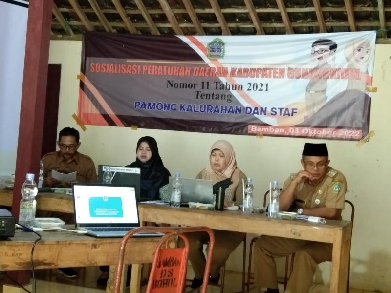 Sosialisasi Perda Kabupaten Gunungkidul Nomor 11 Tahun 2021 Tentang ...