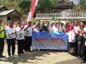 Bhakti Sosial DPC IPeKB tahun 2018 di Desa Bohol