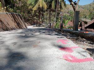 COR RABAT TERPELIHARANYA JALAN LINGKUNGAN NGASEM L